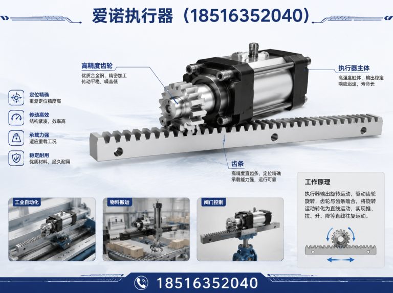 浙江气动执行器展示图